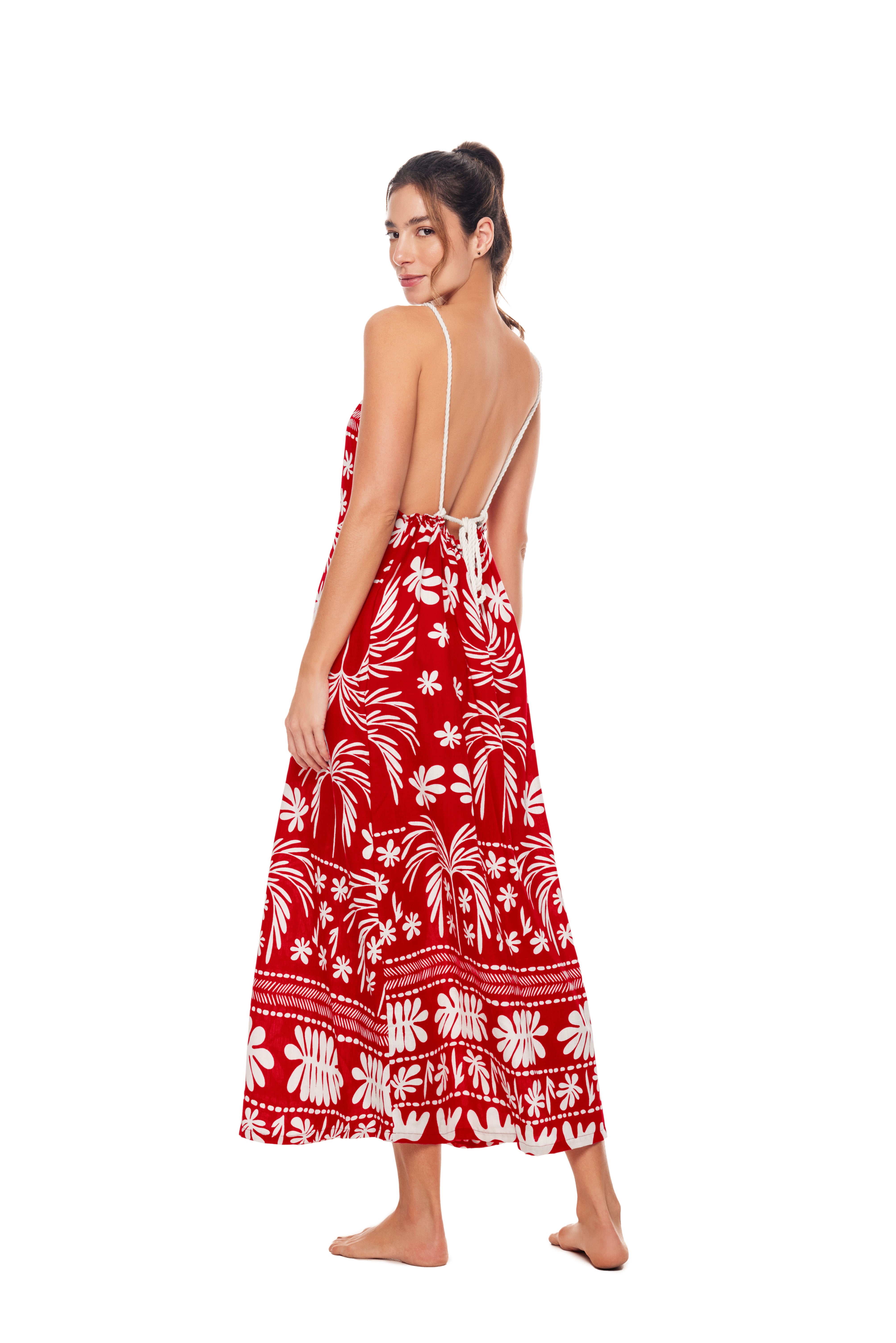 Vestido/Salida de baño Rosso